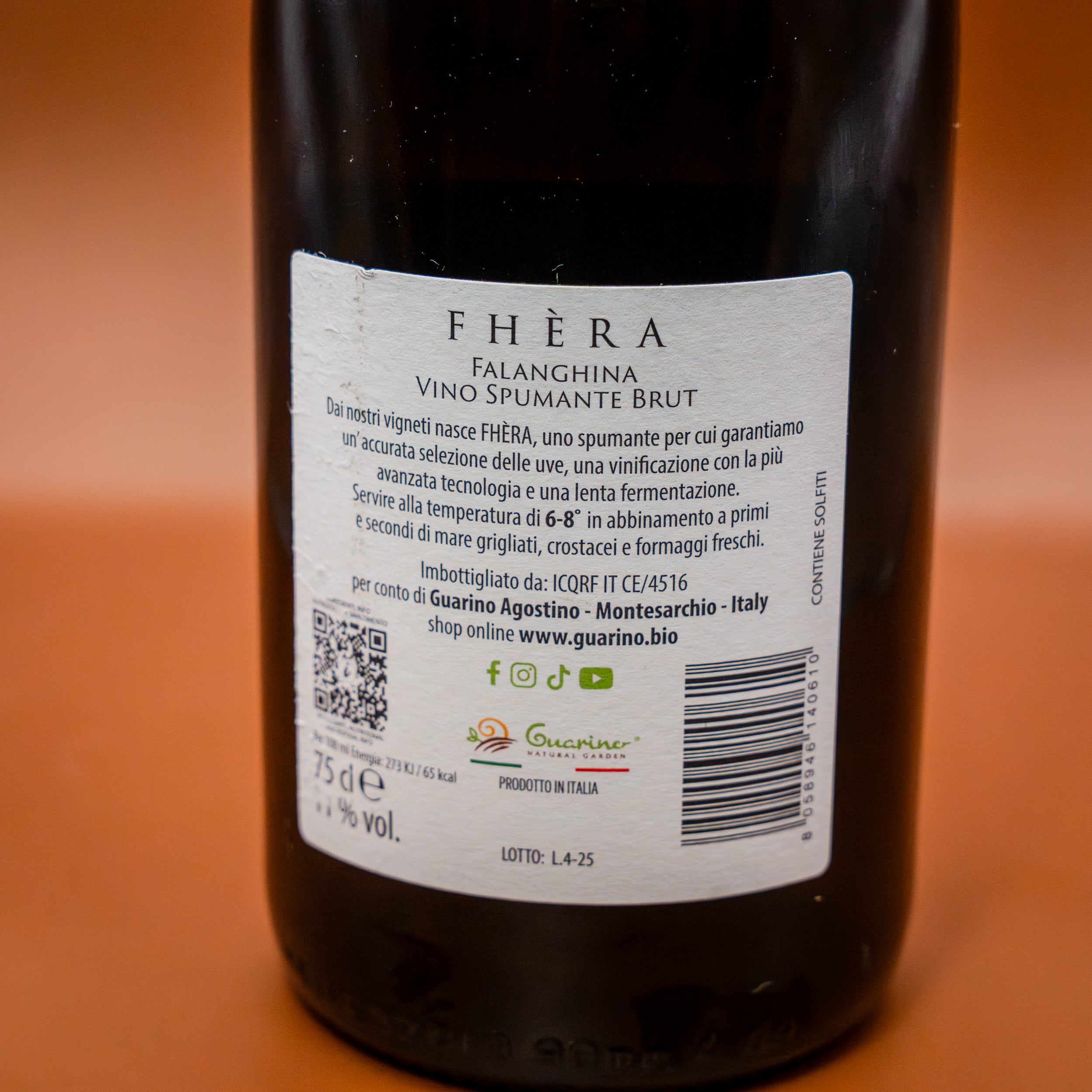 Fhèra Falanghina Spumante Brut - Selezione Guarino Natural Garden
