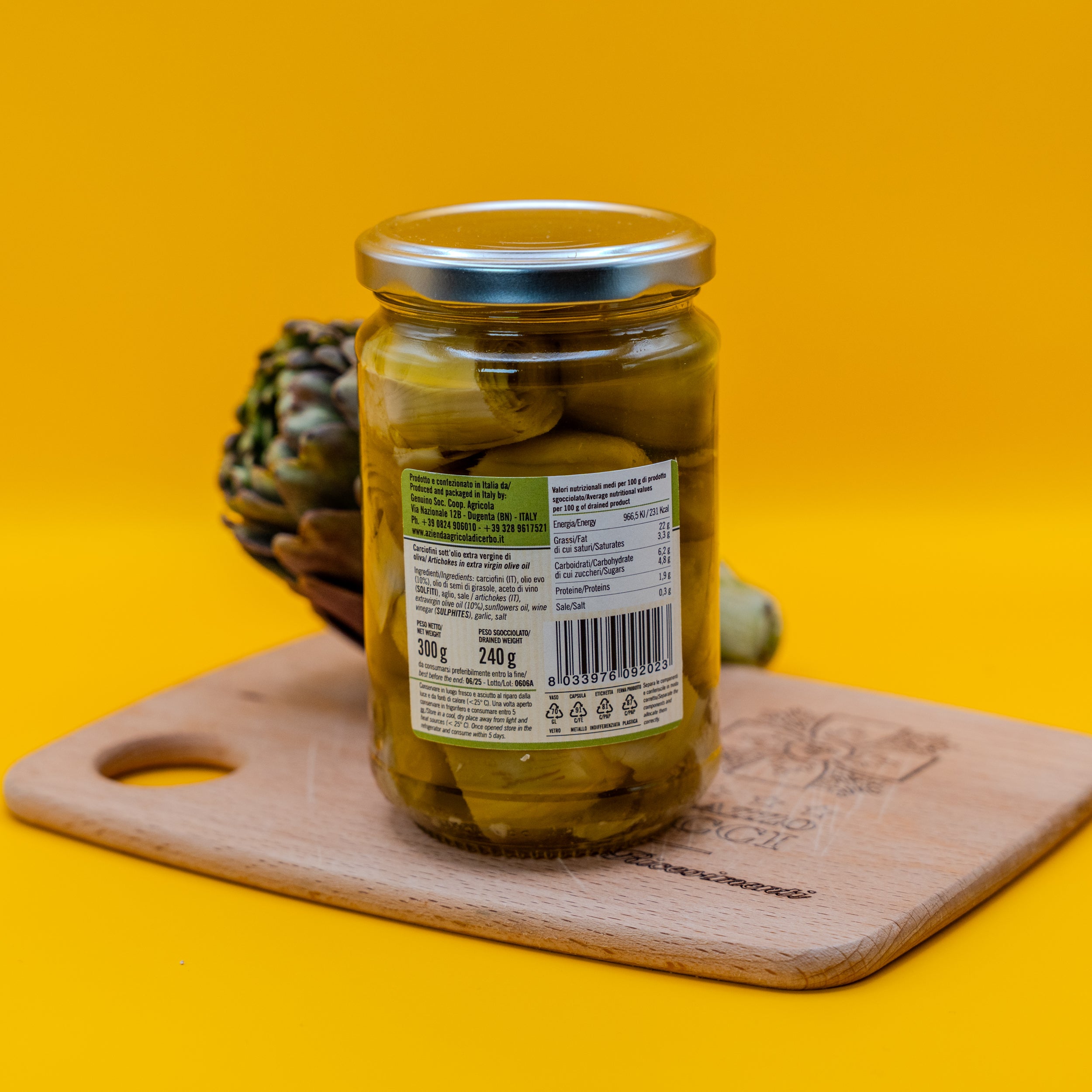 Carciofini Sott'Olio - Selezione Di Cerbo