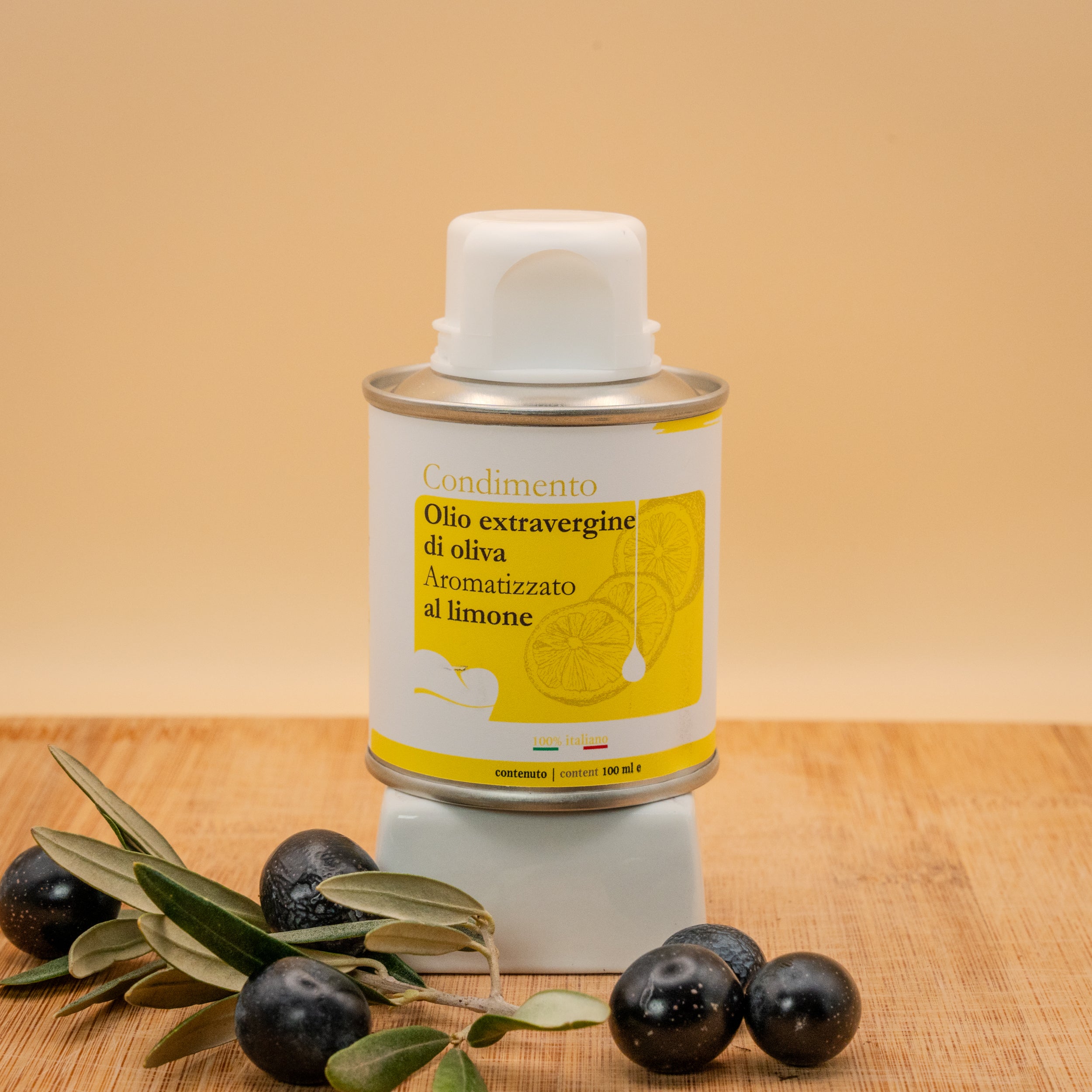 Olio EVO aromatizzato al Limone - Selezione Sapori di Nonna Lina