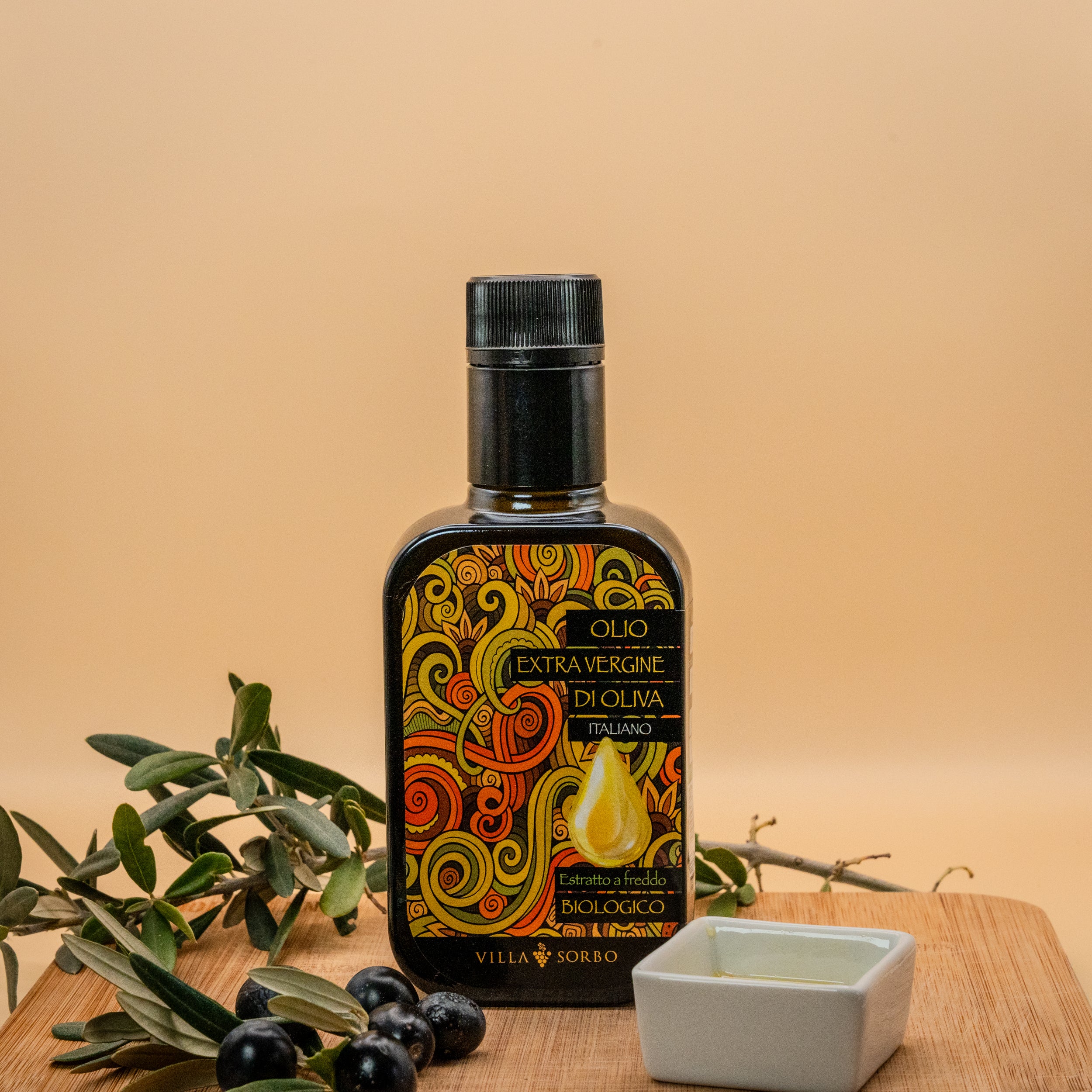 Olio Extra Vergine di Oliva Vetro Linea Oro - Selezione Villa Sorbo