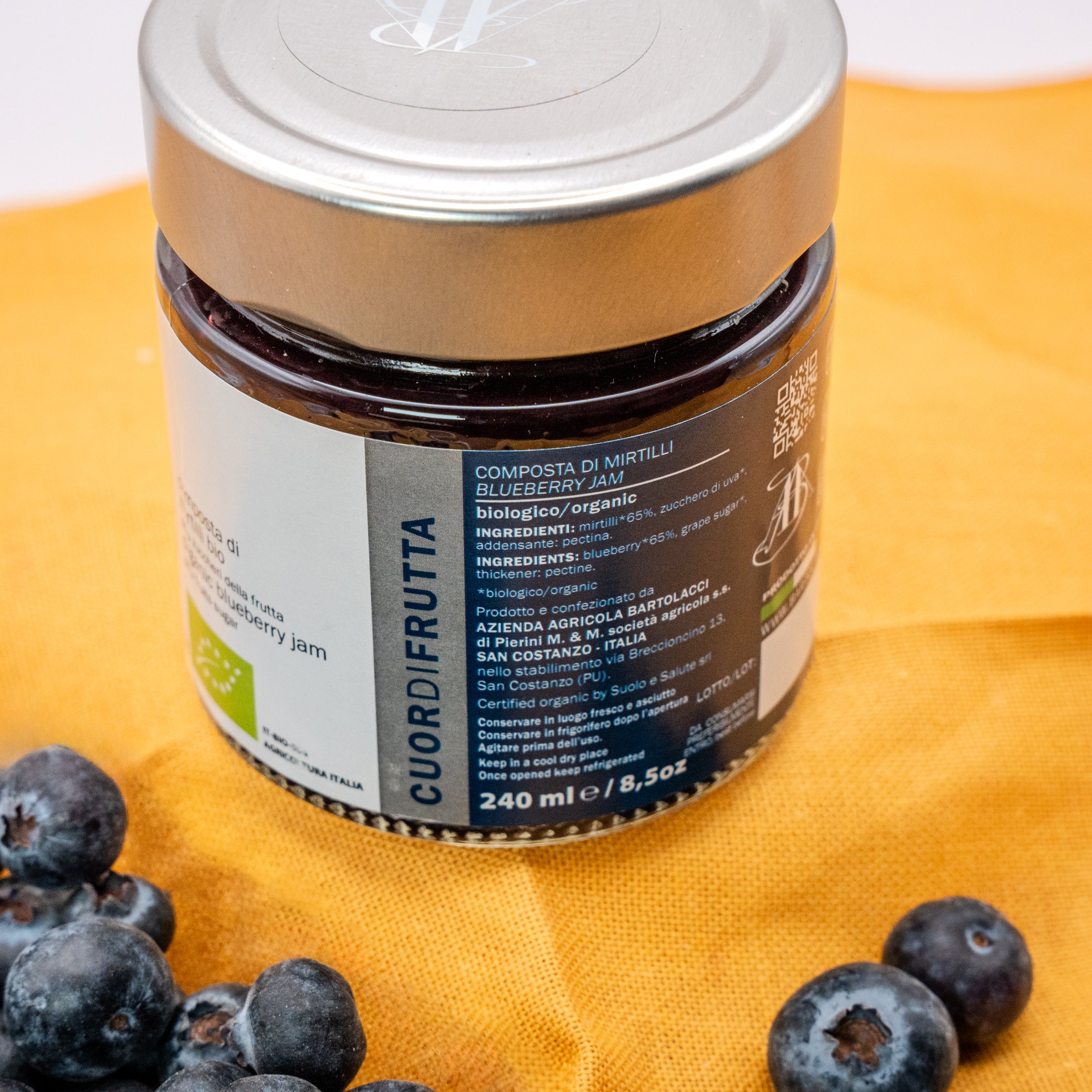 Composta di Mirtilli Bio - Selezione Bartolacci