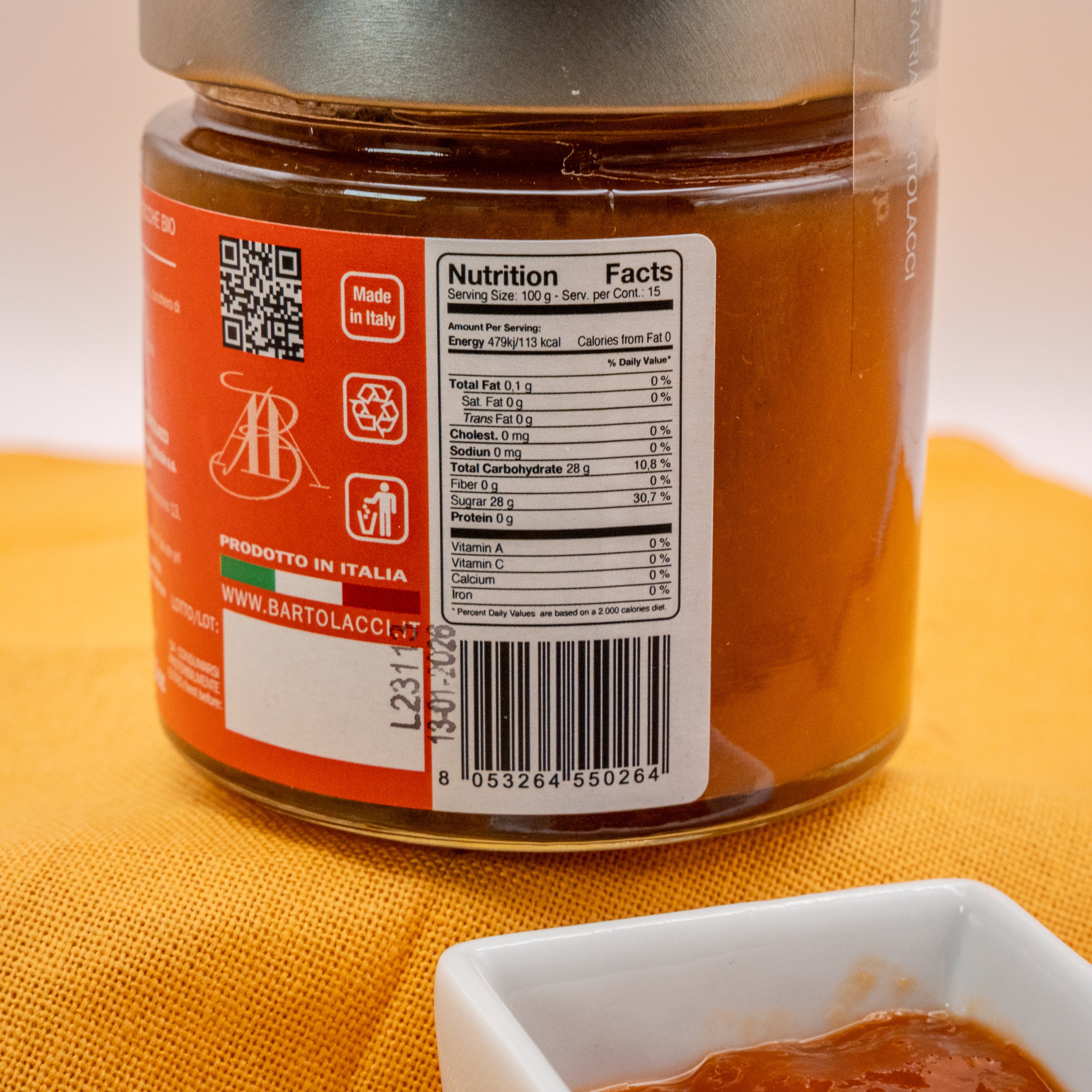 Composta di Albicocca Bio - Selezione Bartolacci