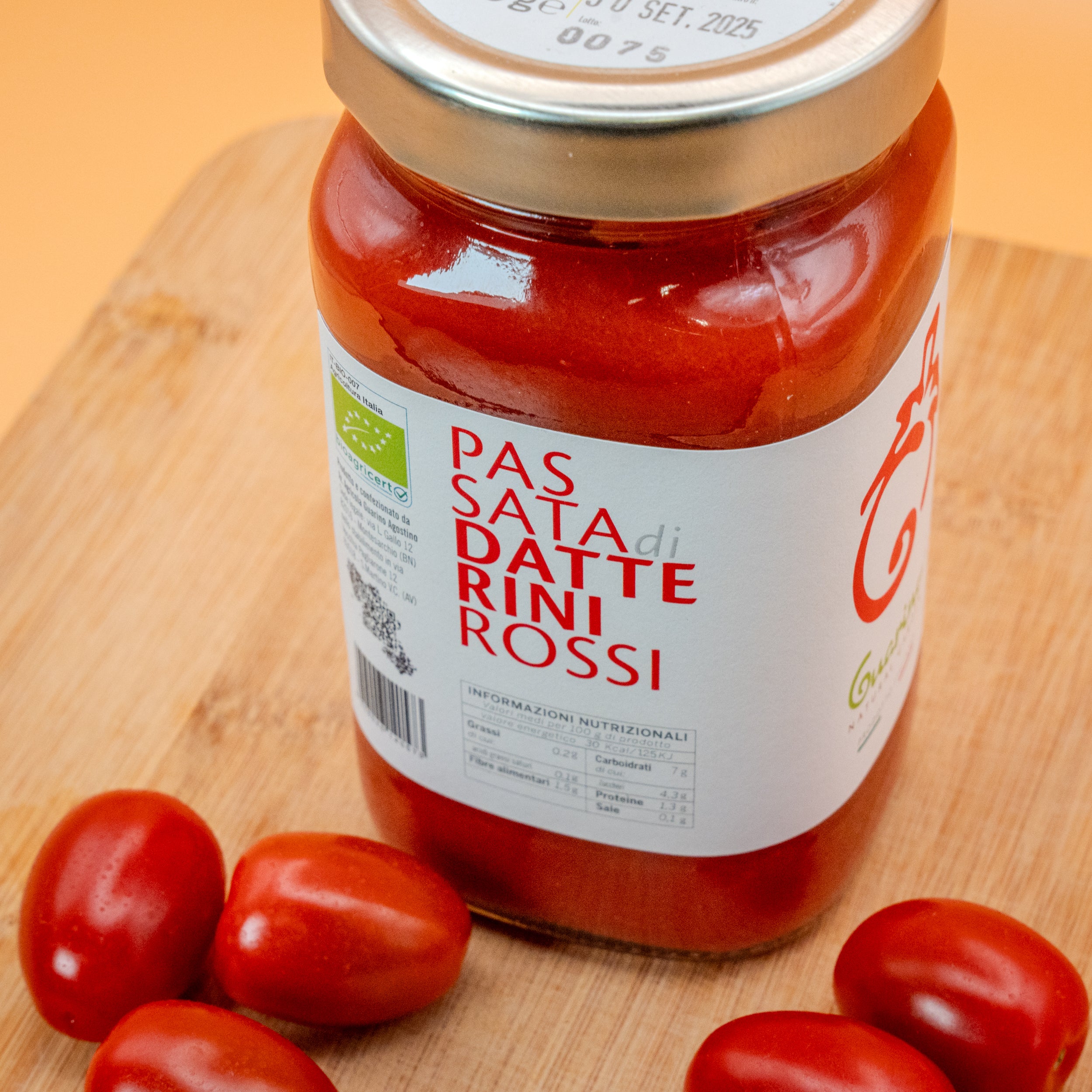 Passata di Datterini Rossi - Selezione Guarino Natural Garden