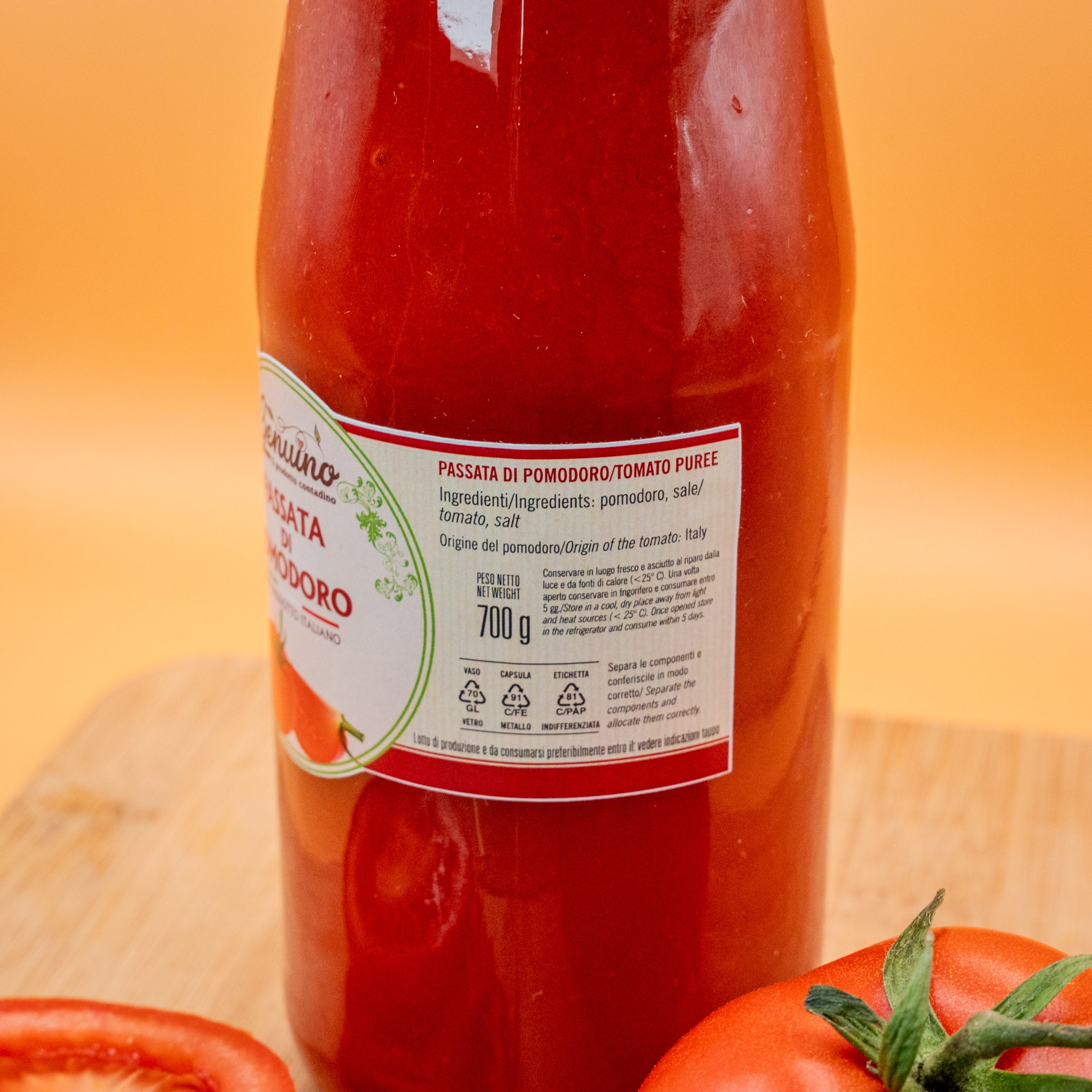 Passata di Pomodoro Biologica - Selezione Di Cerbo