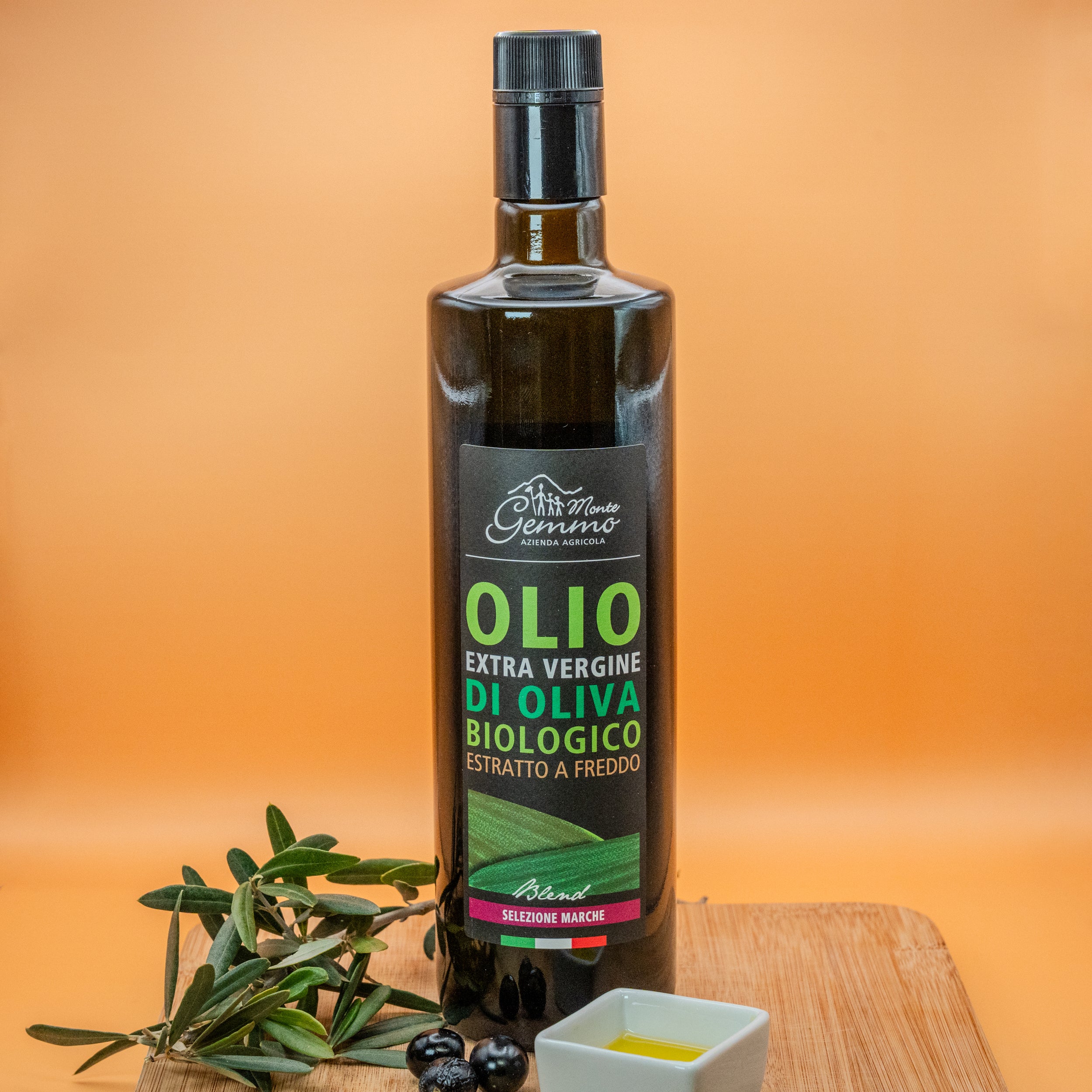 Olio Extra Vergine di Oliva Biologico - Selezione Monte Gemmo