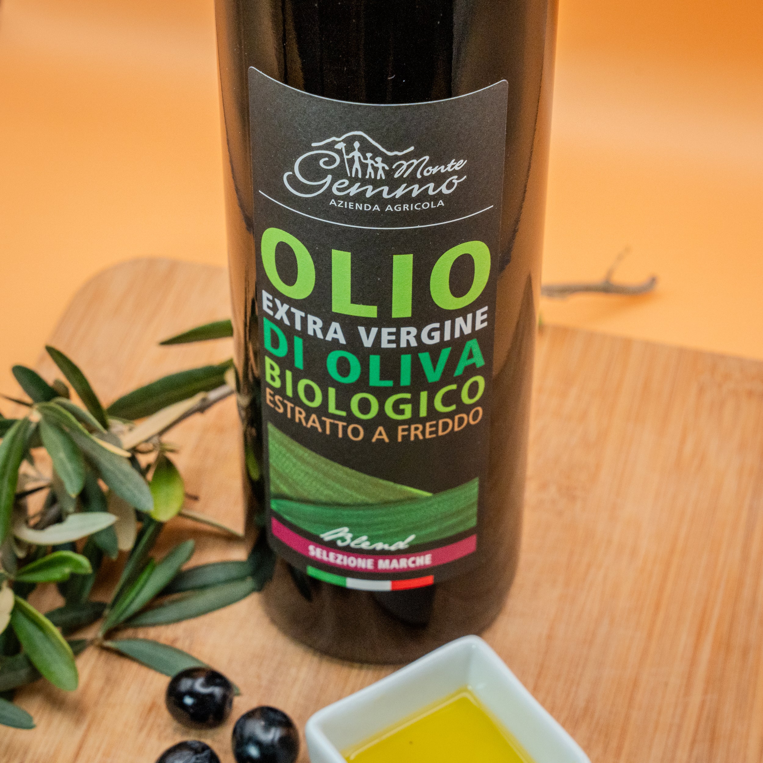 Olio Extra Vergine di Oliva Biologico - Selezione Monte Gemmo