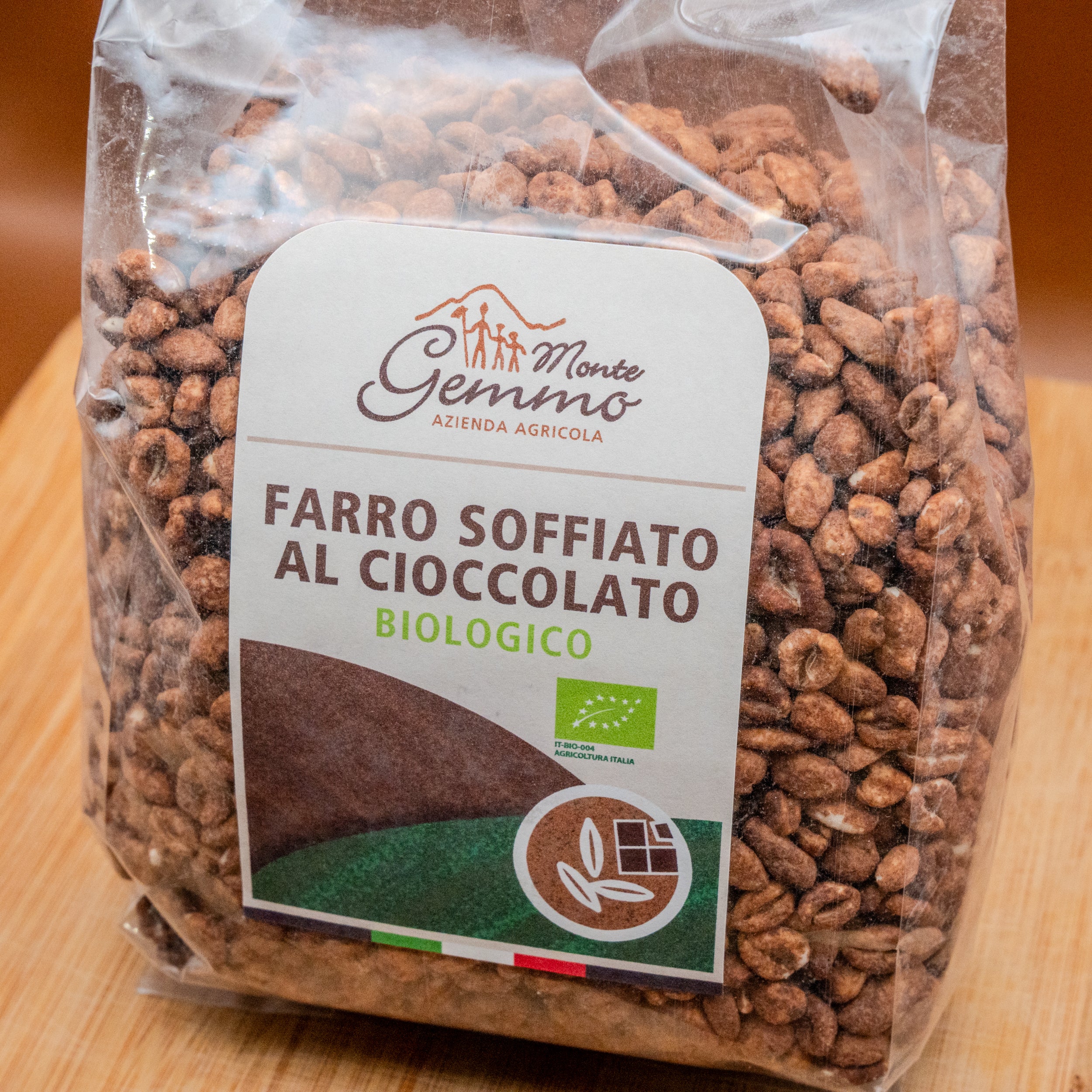 Farro Soffiato al Cioccolato Bio - Selezione Monte Gemmo