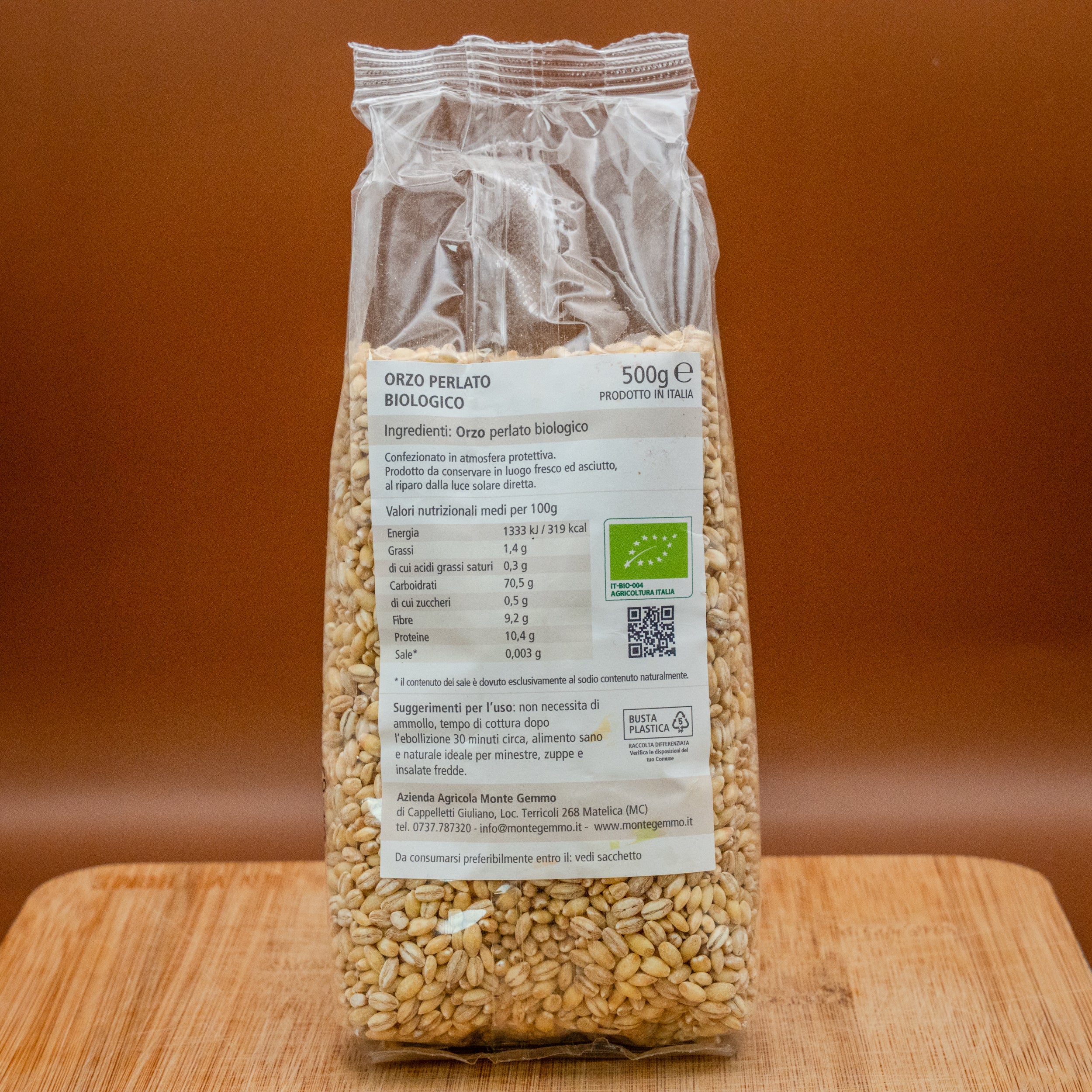Orzo Perlato - Selezione Monte Gemmo