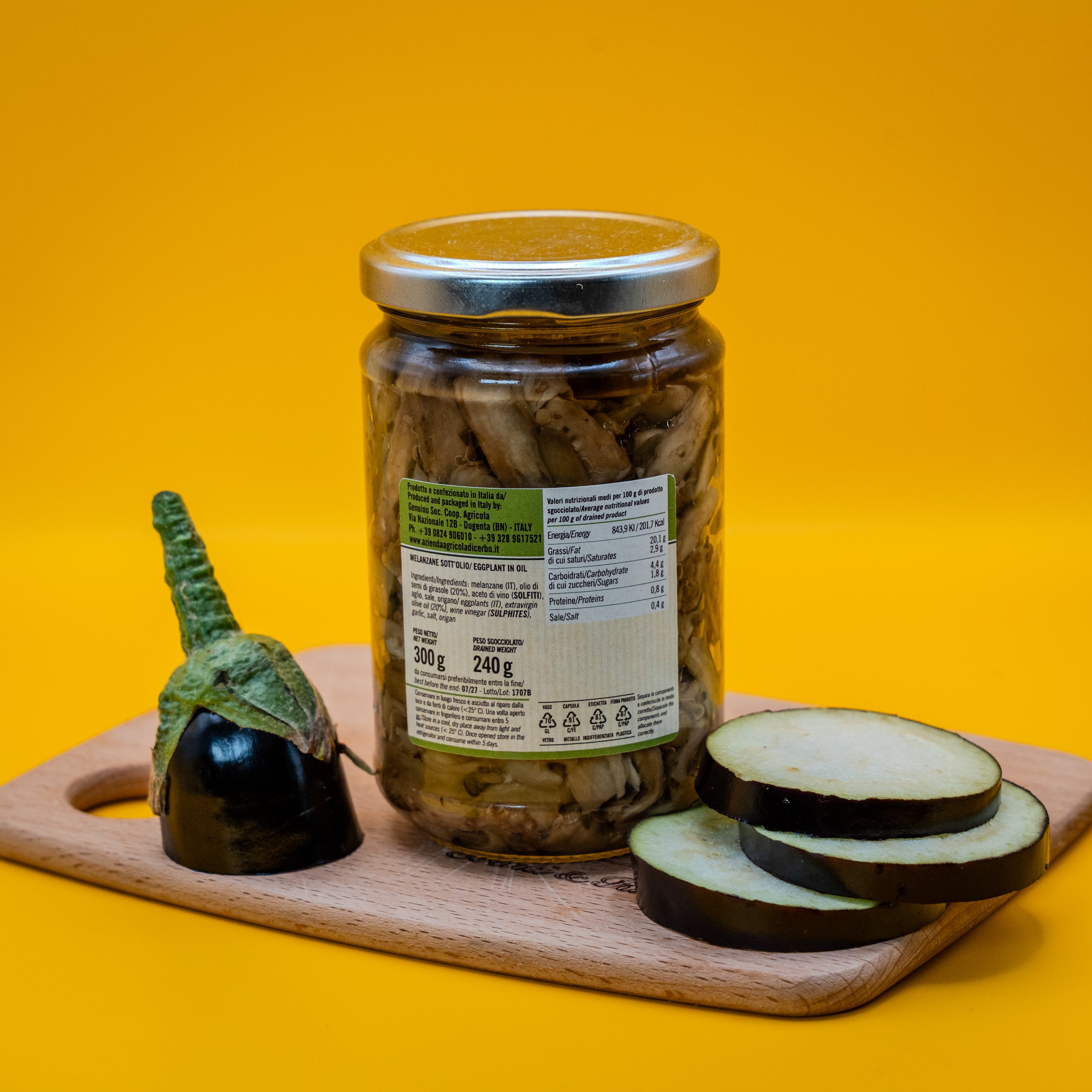 Melanzane Sott'Olio - Selezione Di Cerbo