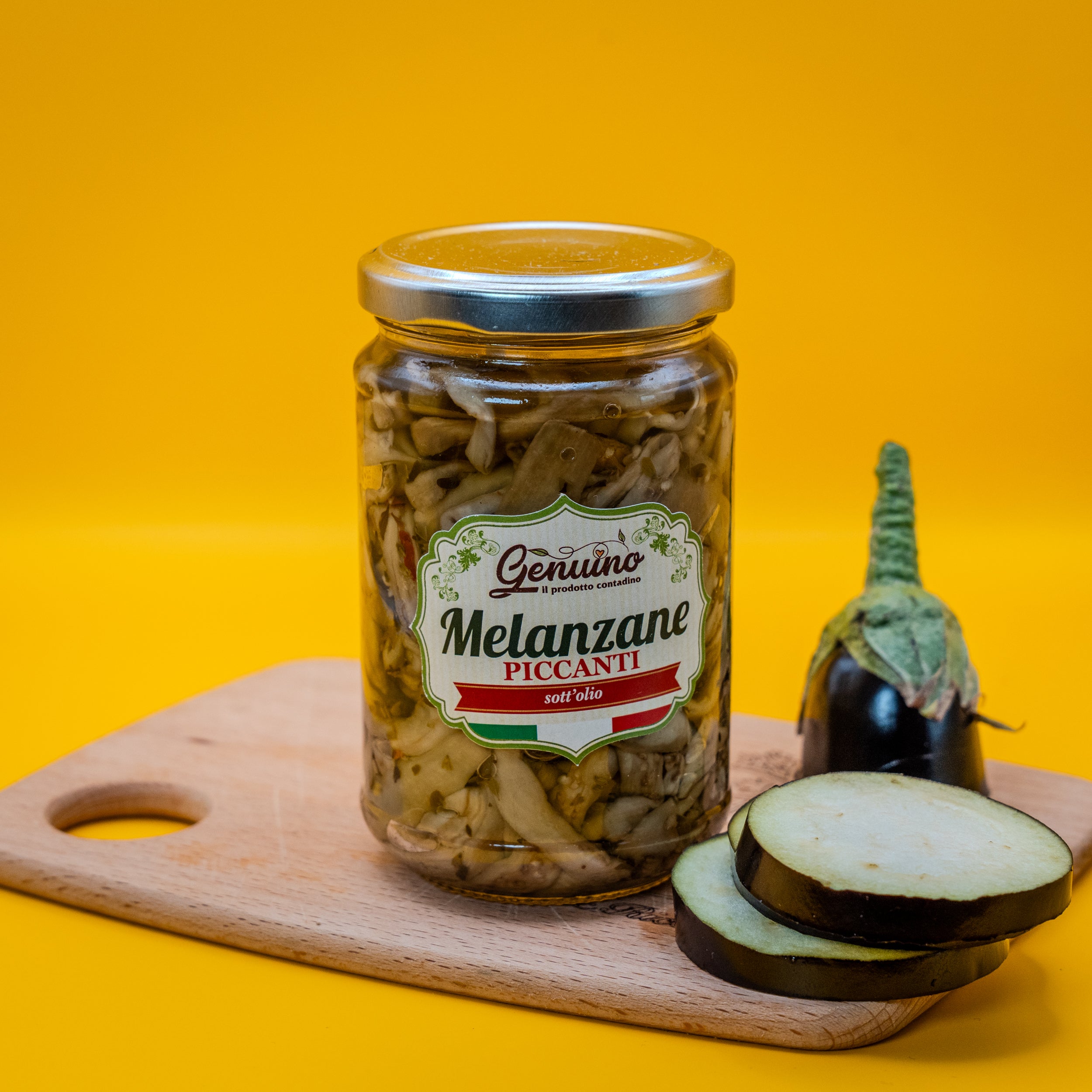 Melanzane Piccanti Sott'Olio - Selezione Di Cerbo