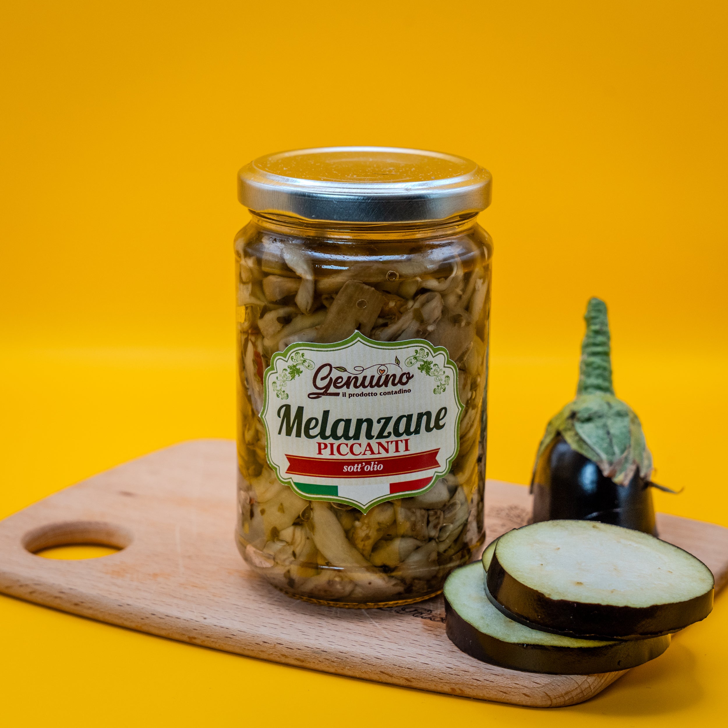 Melanzane Piccanti Sott'Olio - Selezione Di Cerbo