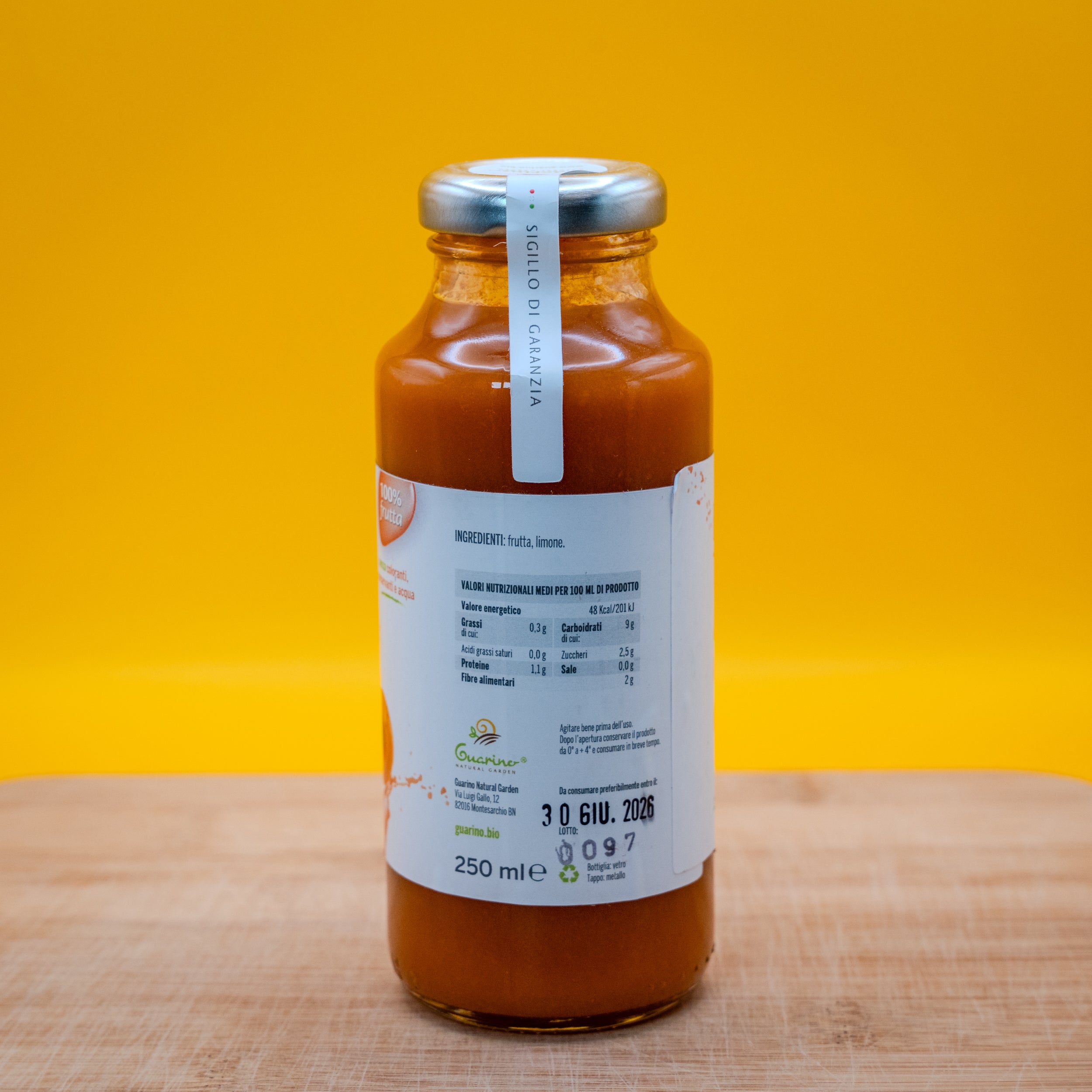 Estratti di Frutta Artigianali - Selezione Guarino Natural Garden