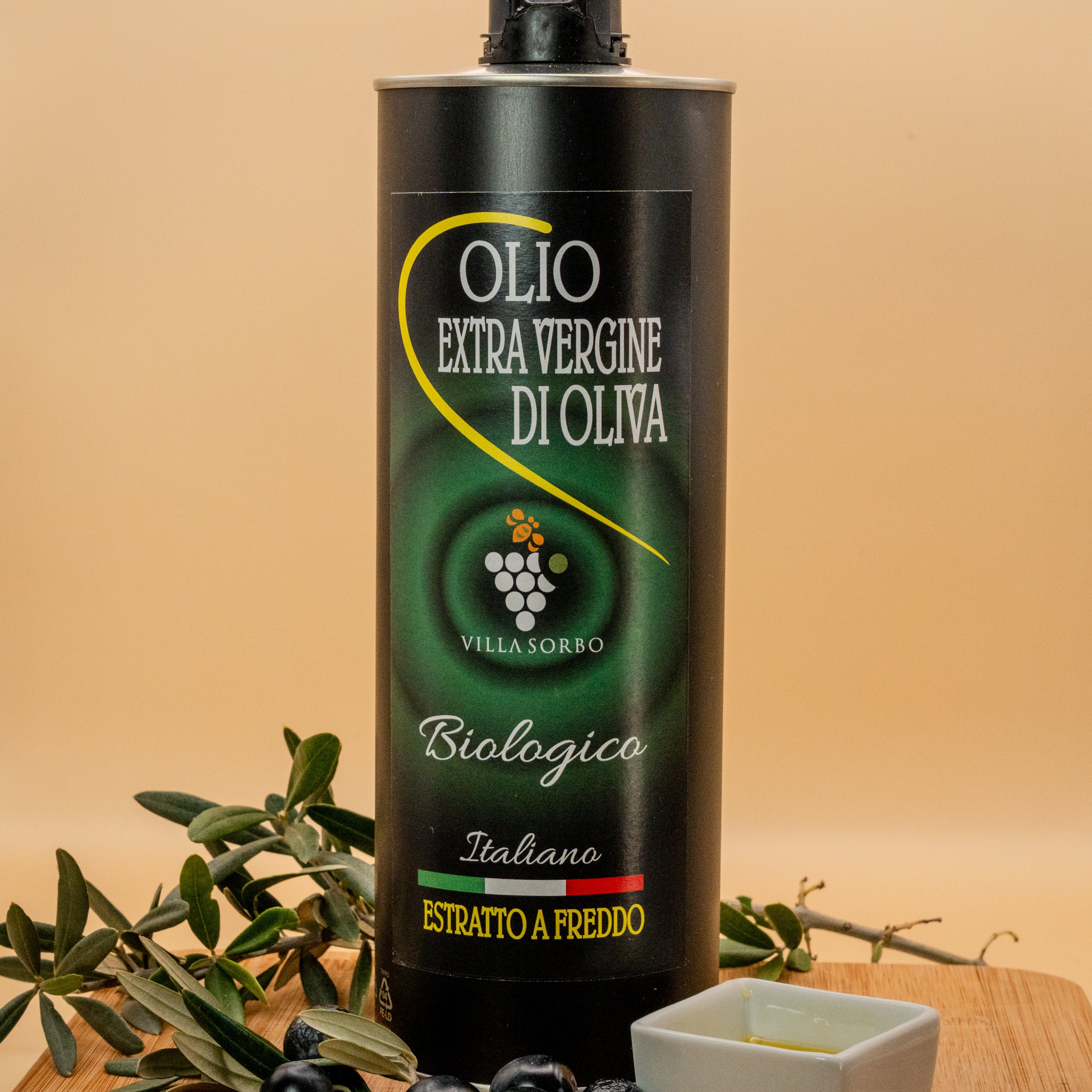 Olio Extra Vergine di Oliva in Lattina - Selezione Villa Sorbo
