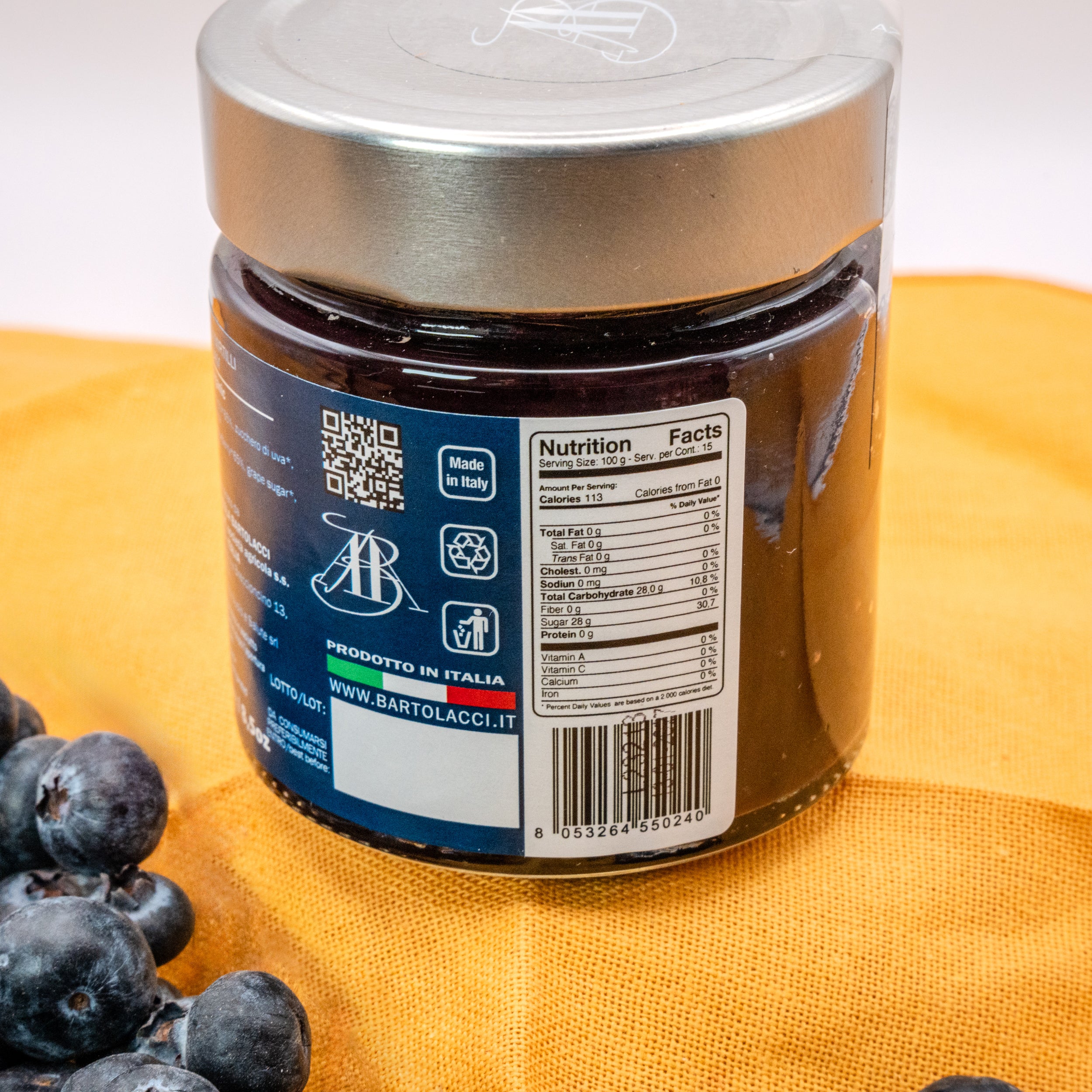 Composta di Mirtilli Bio - Selezione Bartolacci