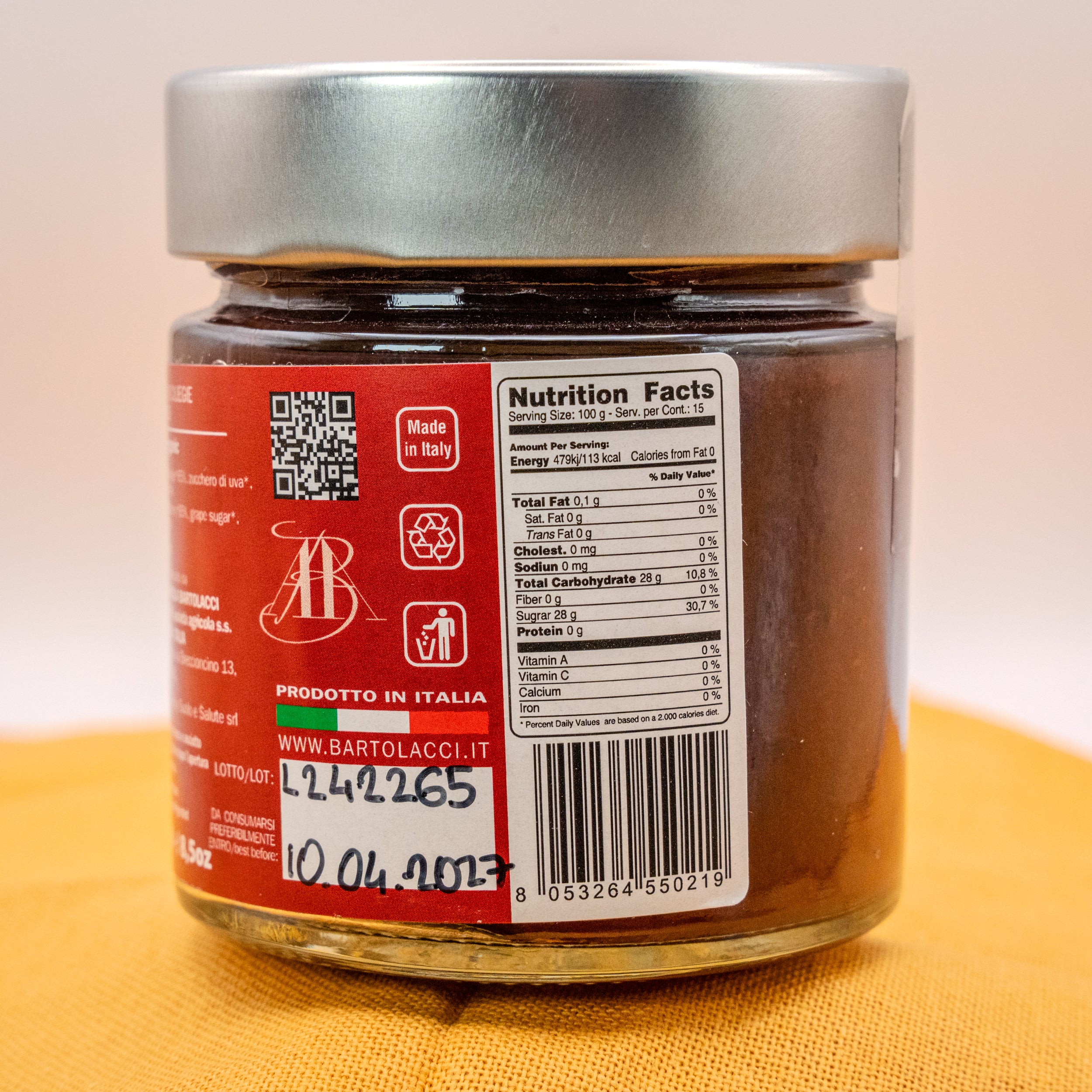 Composta di Ciliegie Bio - Selezione Bartolacci