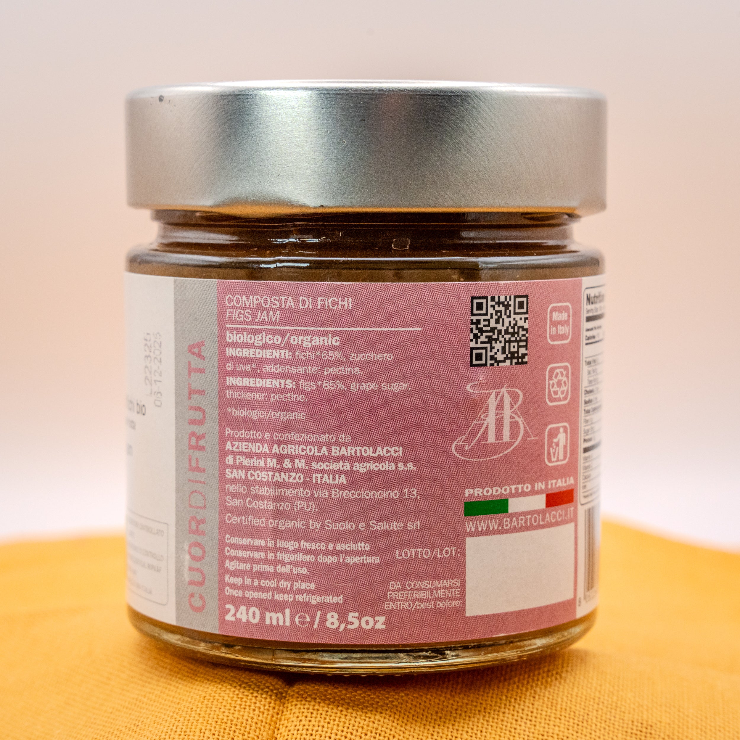 Composta di Fichi Bio - Selezione Bartolacci