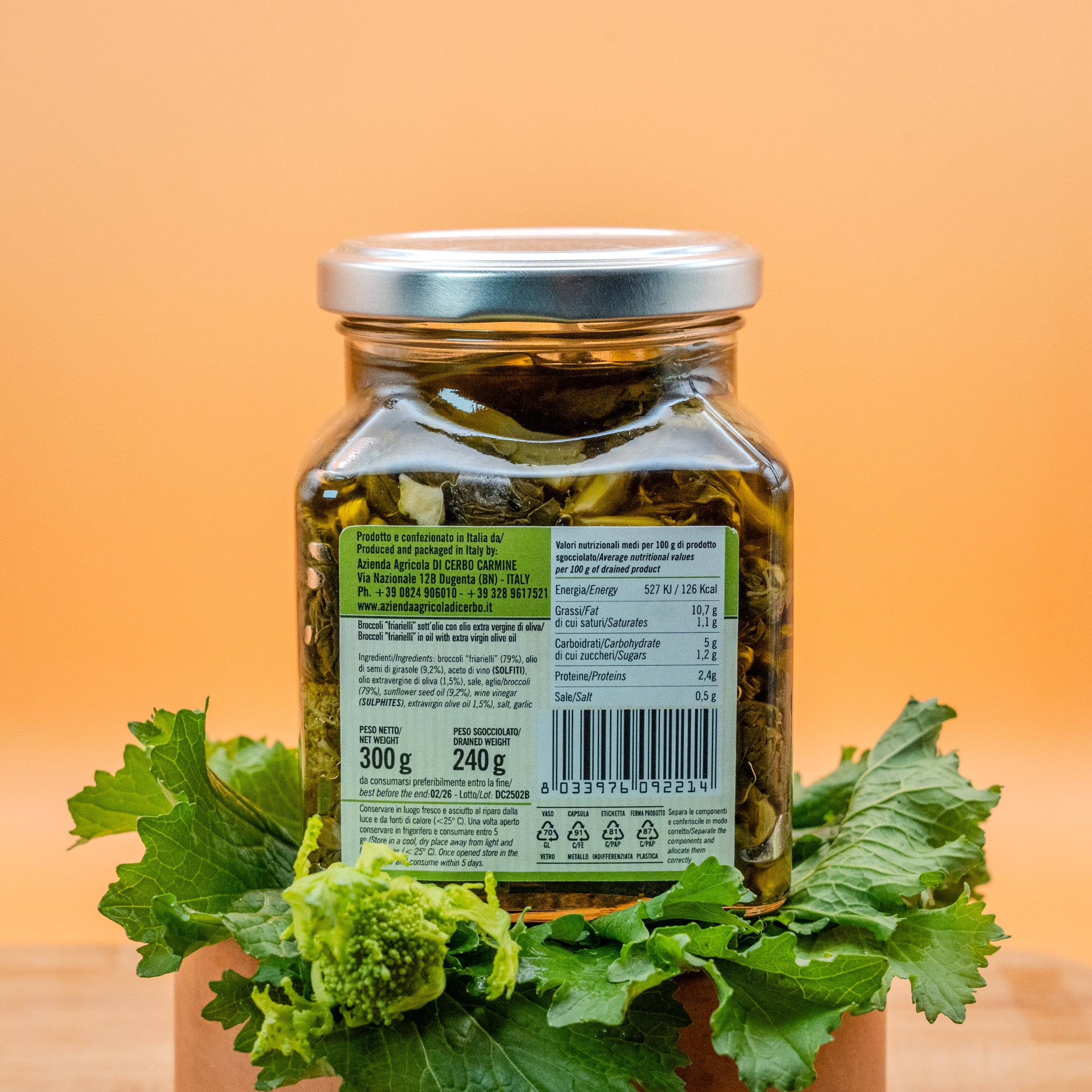 Friarielli Sott'Olio - Selezione Di Cerbo