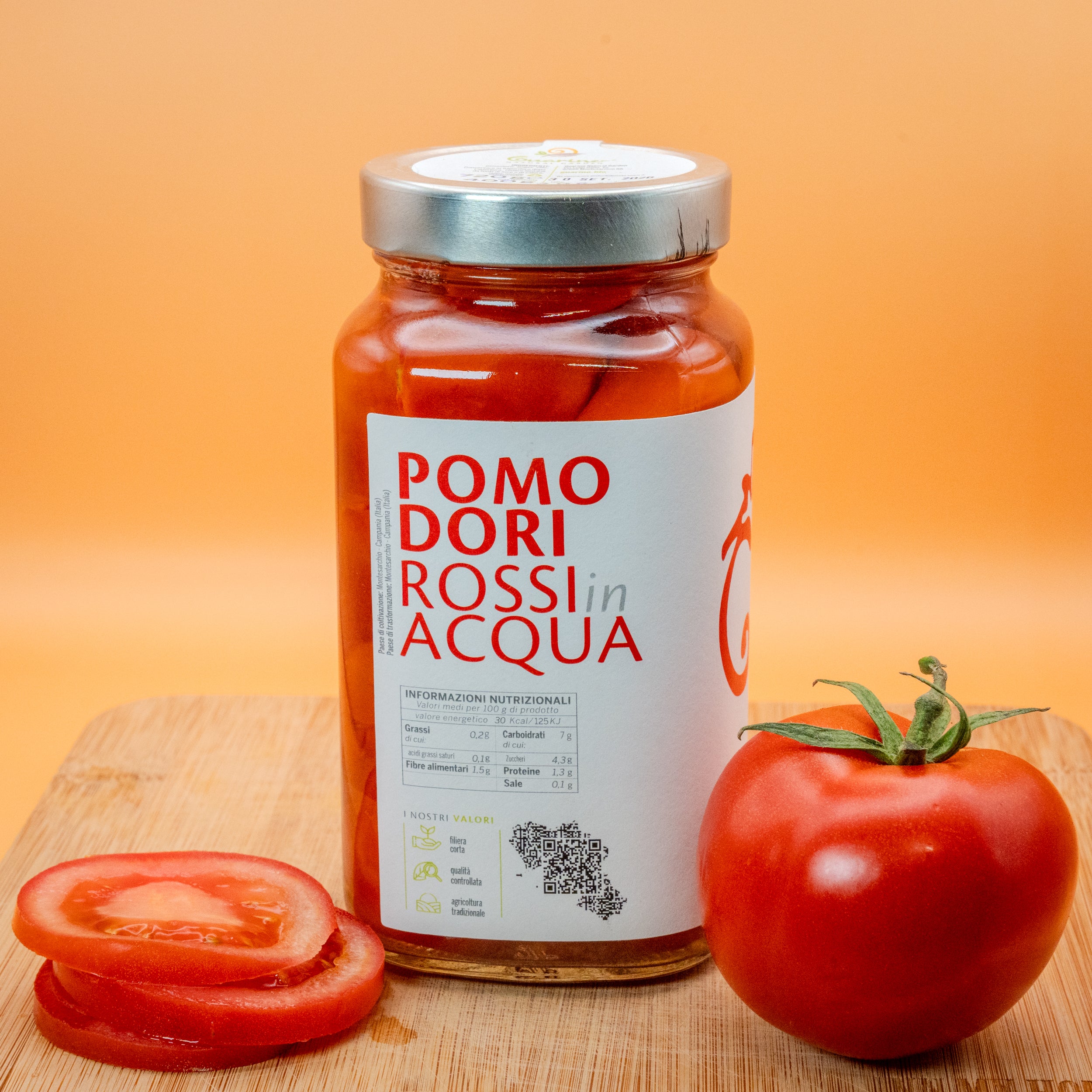 Pomodori Rossi in Acqua - Selezione Guarino Natural Garden