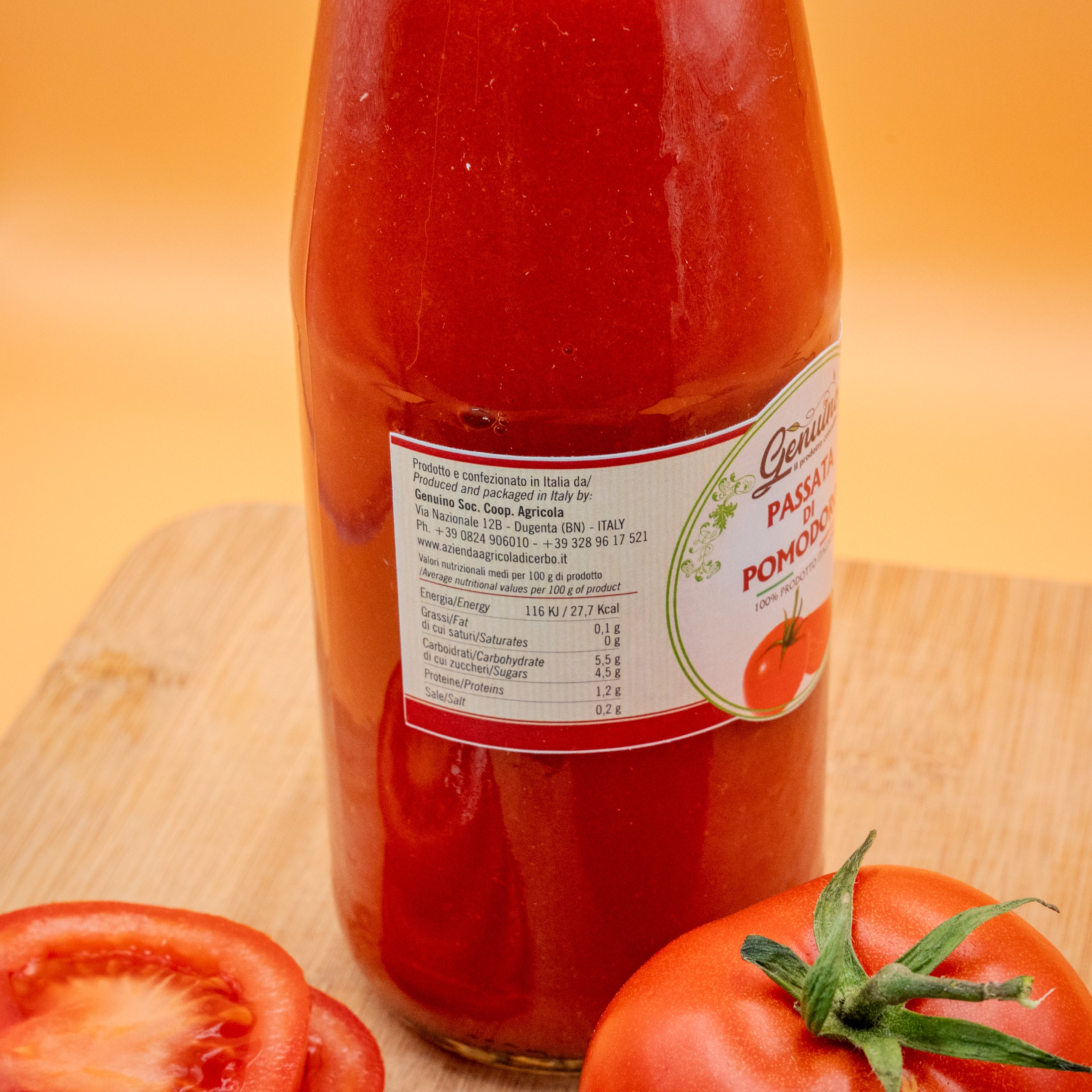 Passata di Pomodoro Biologica - Selezione Di Cerbo