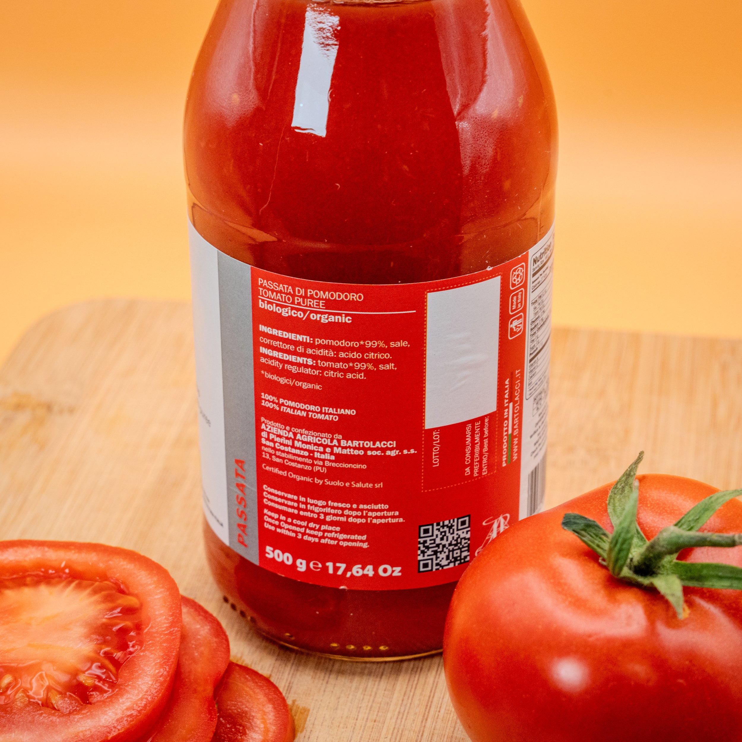 Passata di Pomodoro Biologica - Selezione Bartolacci