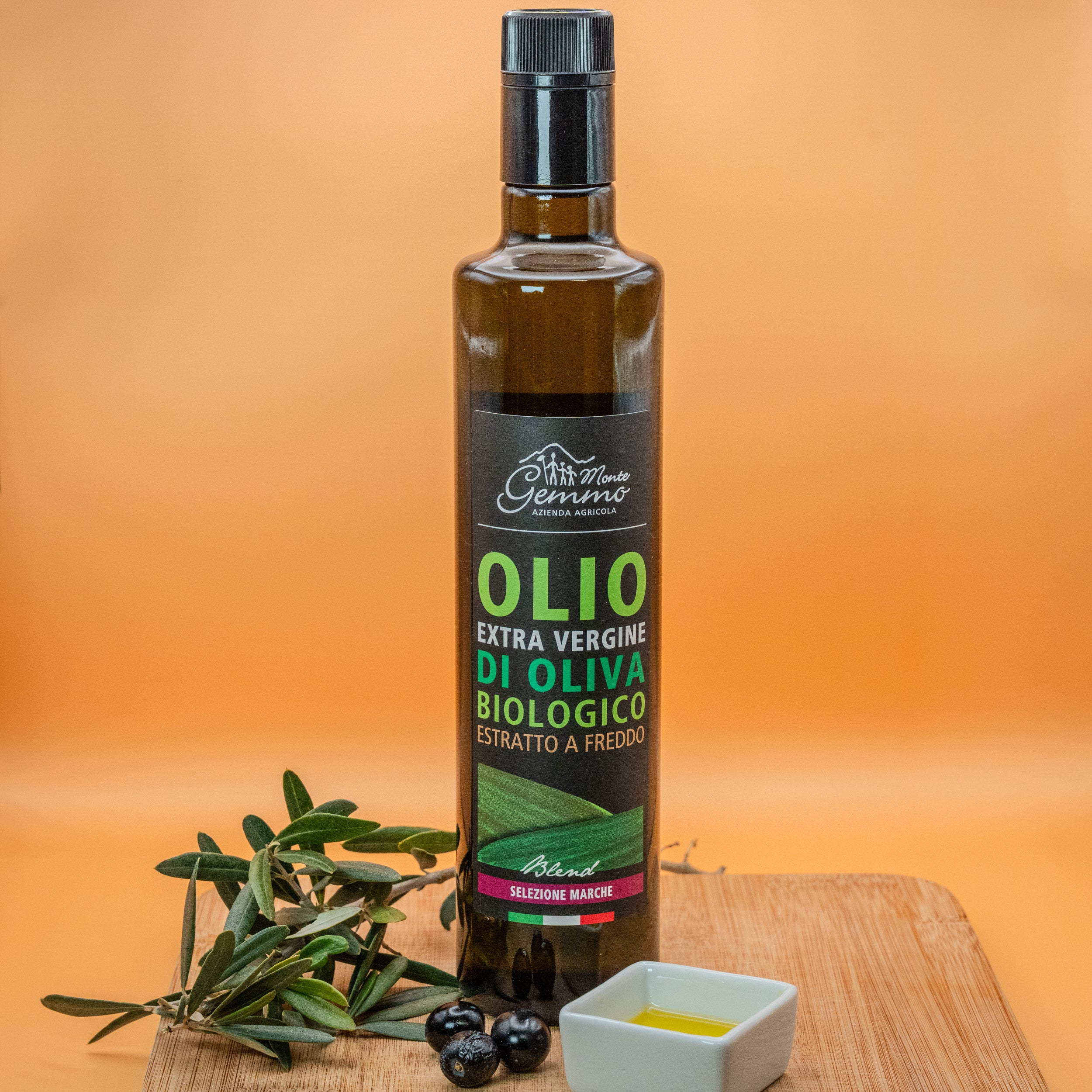 Olio Extra Vergine di Oliva Biologico - Selezione Monte Gemmo