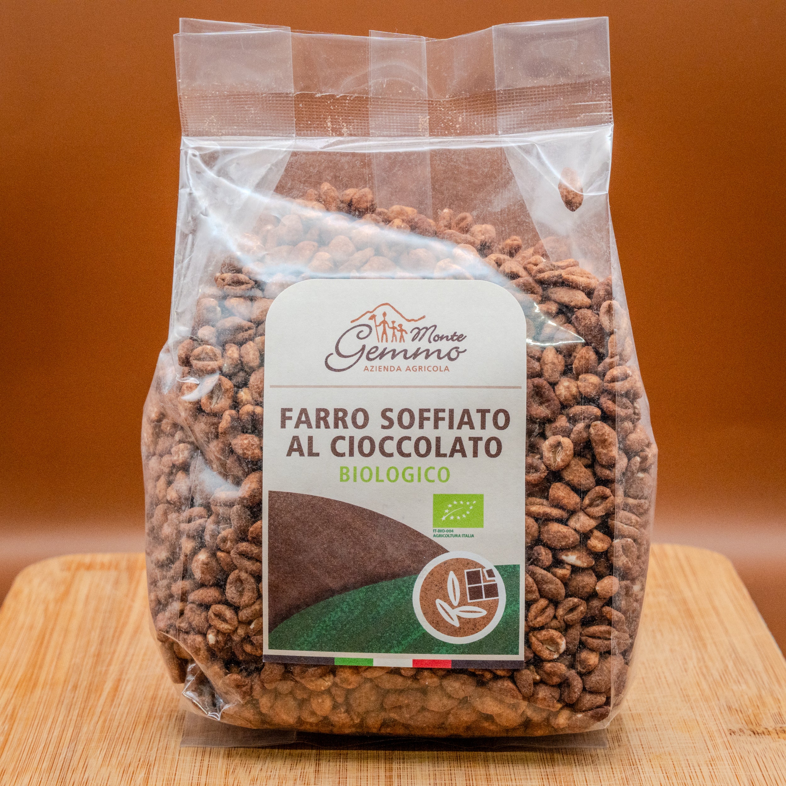 Farro Soffiato al Cioccolato Bio - Selezione Monte Gemmo