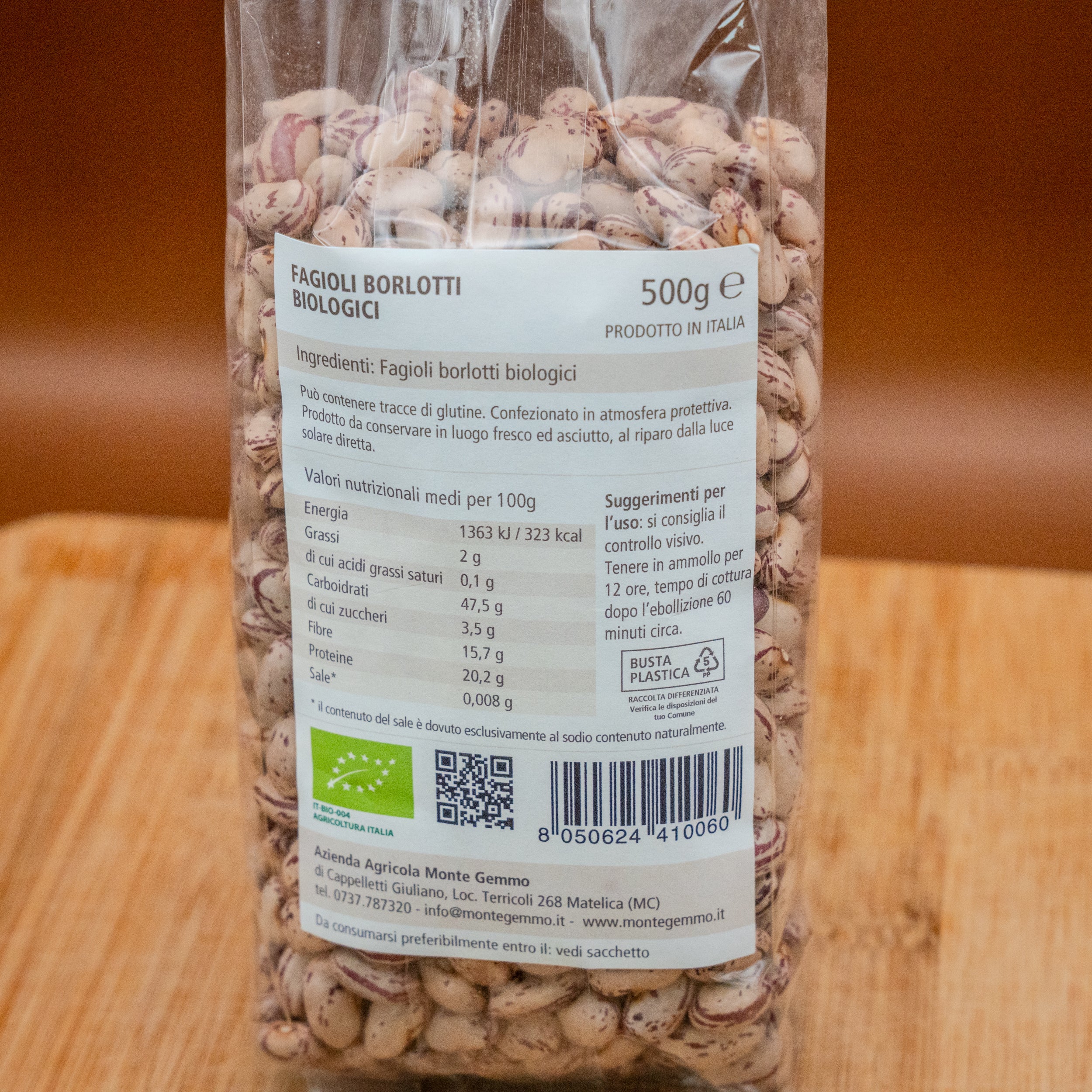 Fagioli Borlotti - Selezione Monte Gemmo