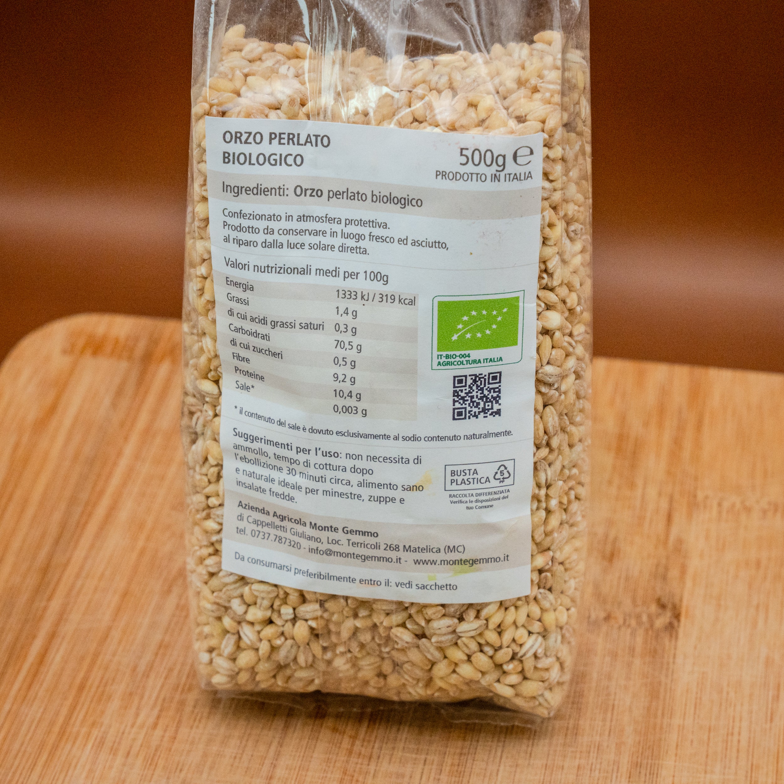 Orzo Perlato - Selezione Monte Gemmo
