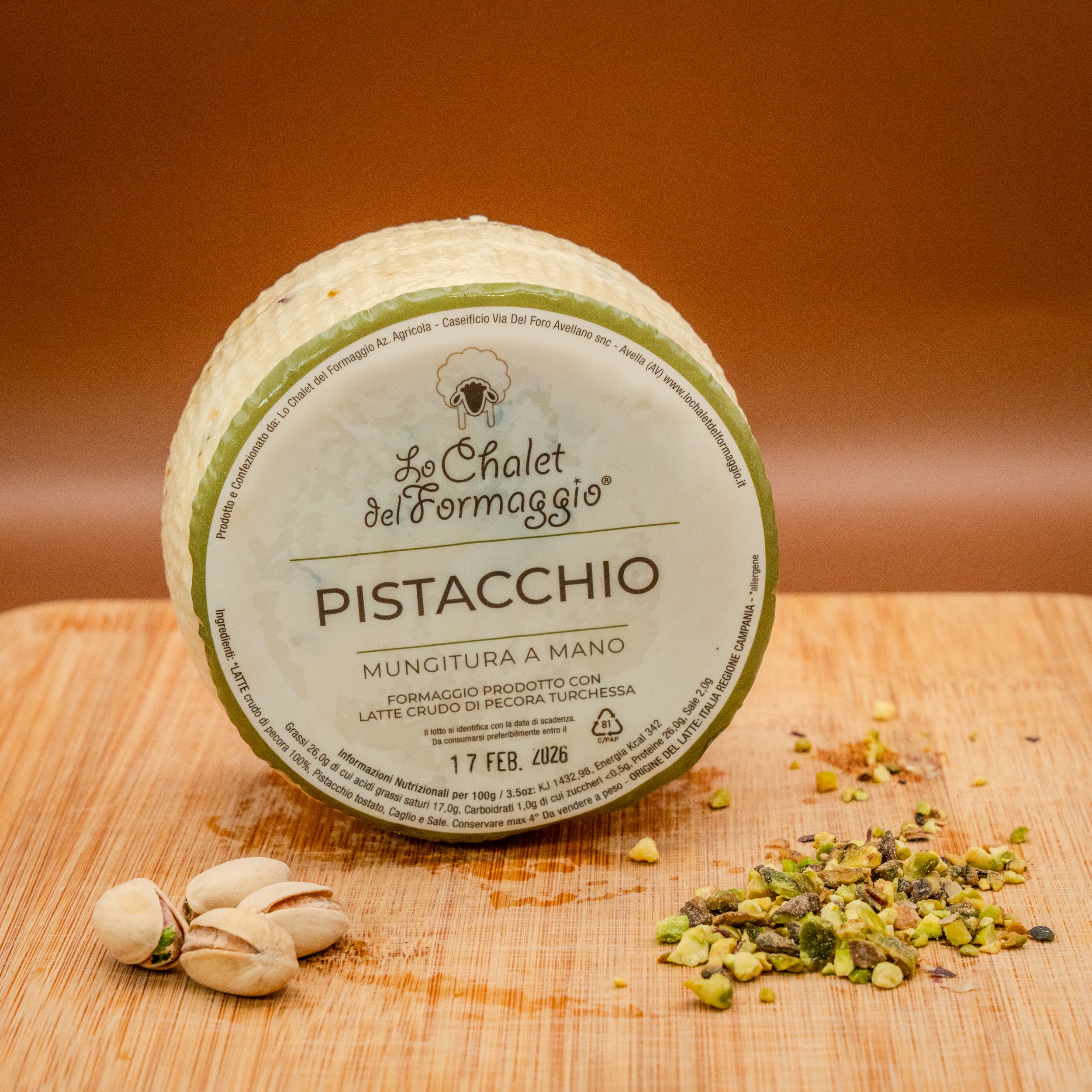 Pecorino al Pistacchio - Selezione Chalet Del Formaggio