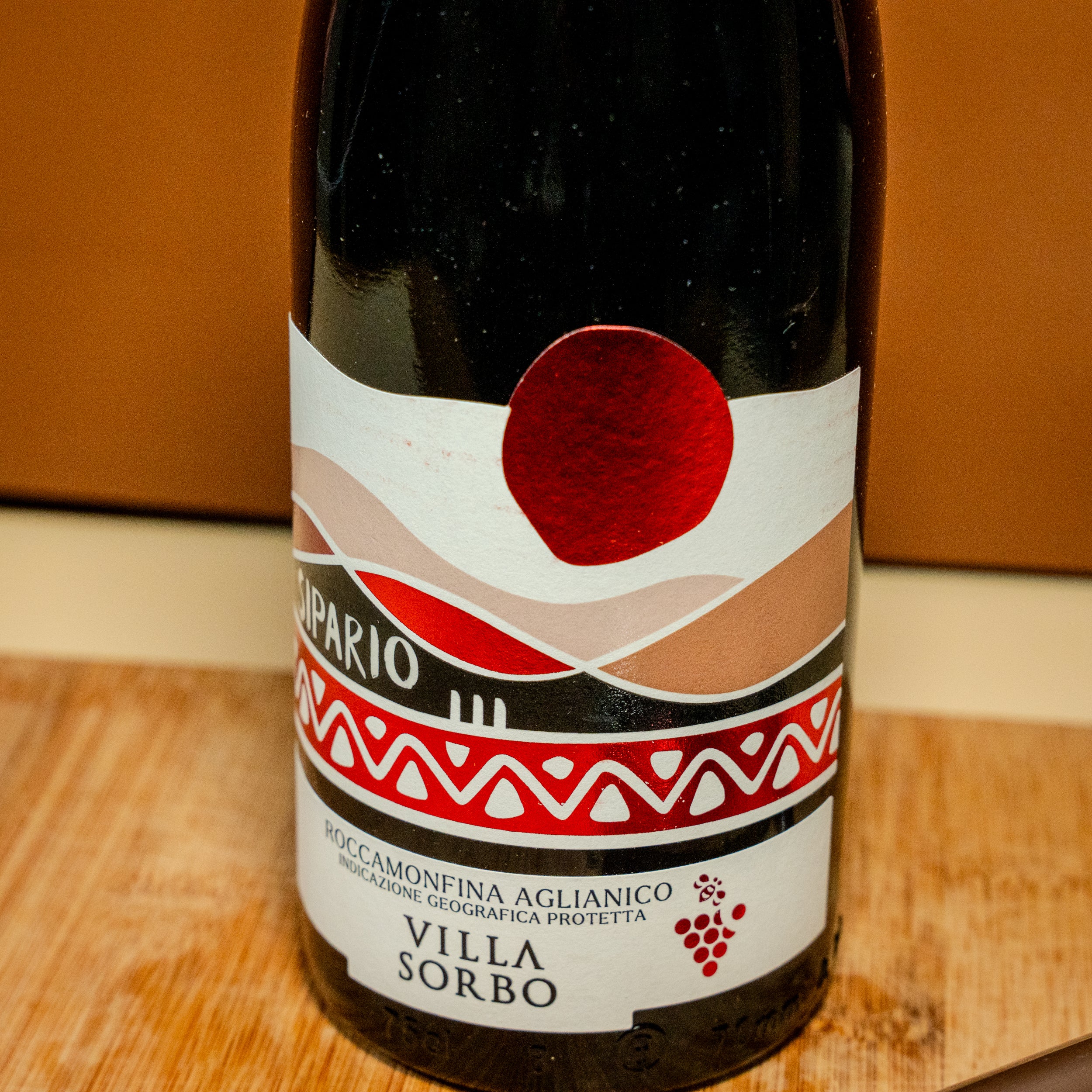 Vino Rosso Aglianico Sipario - Selezione Villa Sorbo