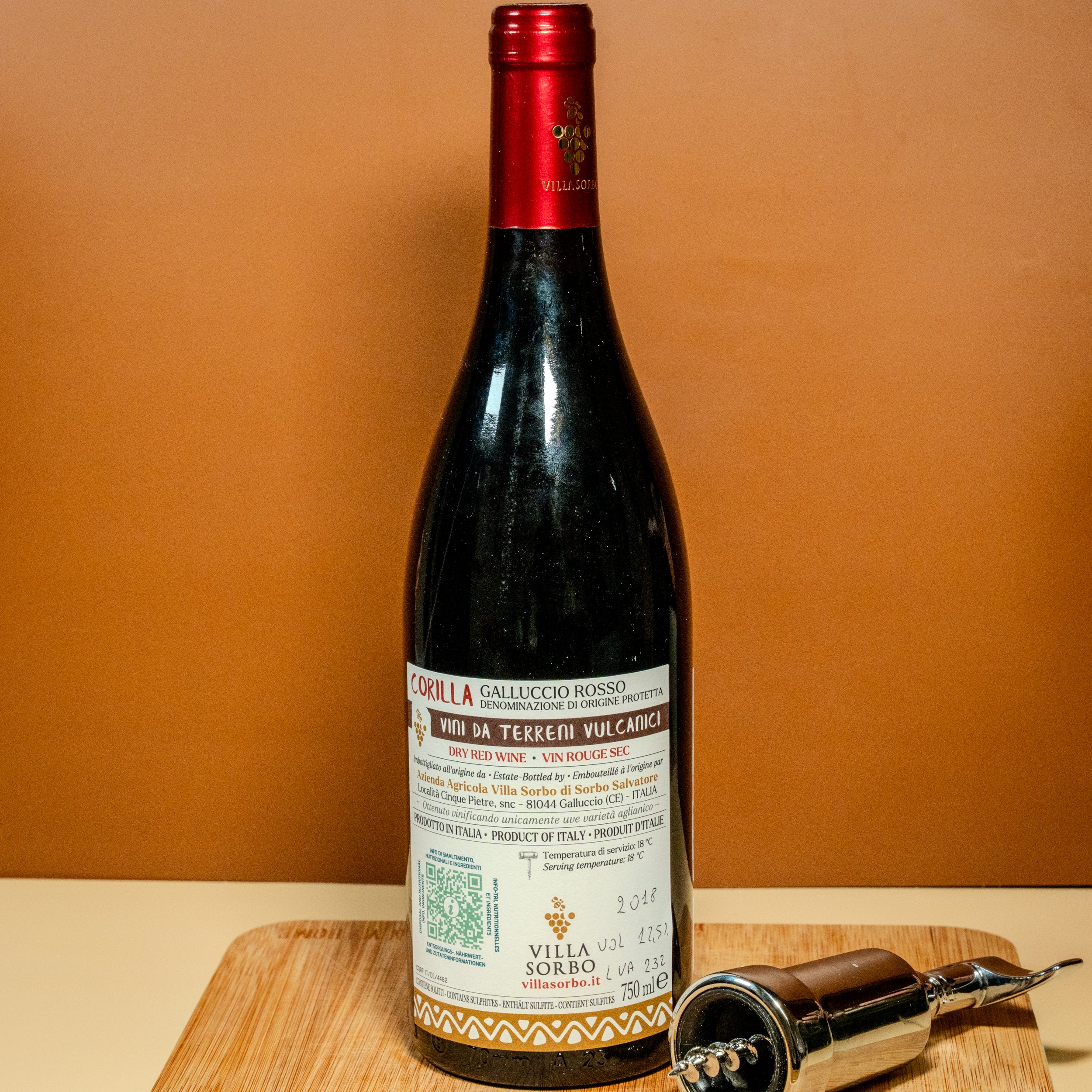 Vino Rosso Corilla - Selezione Villa Sorbo
